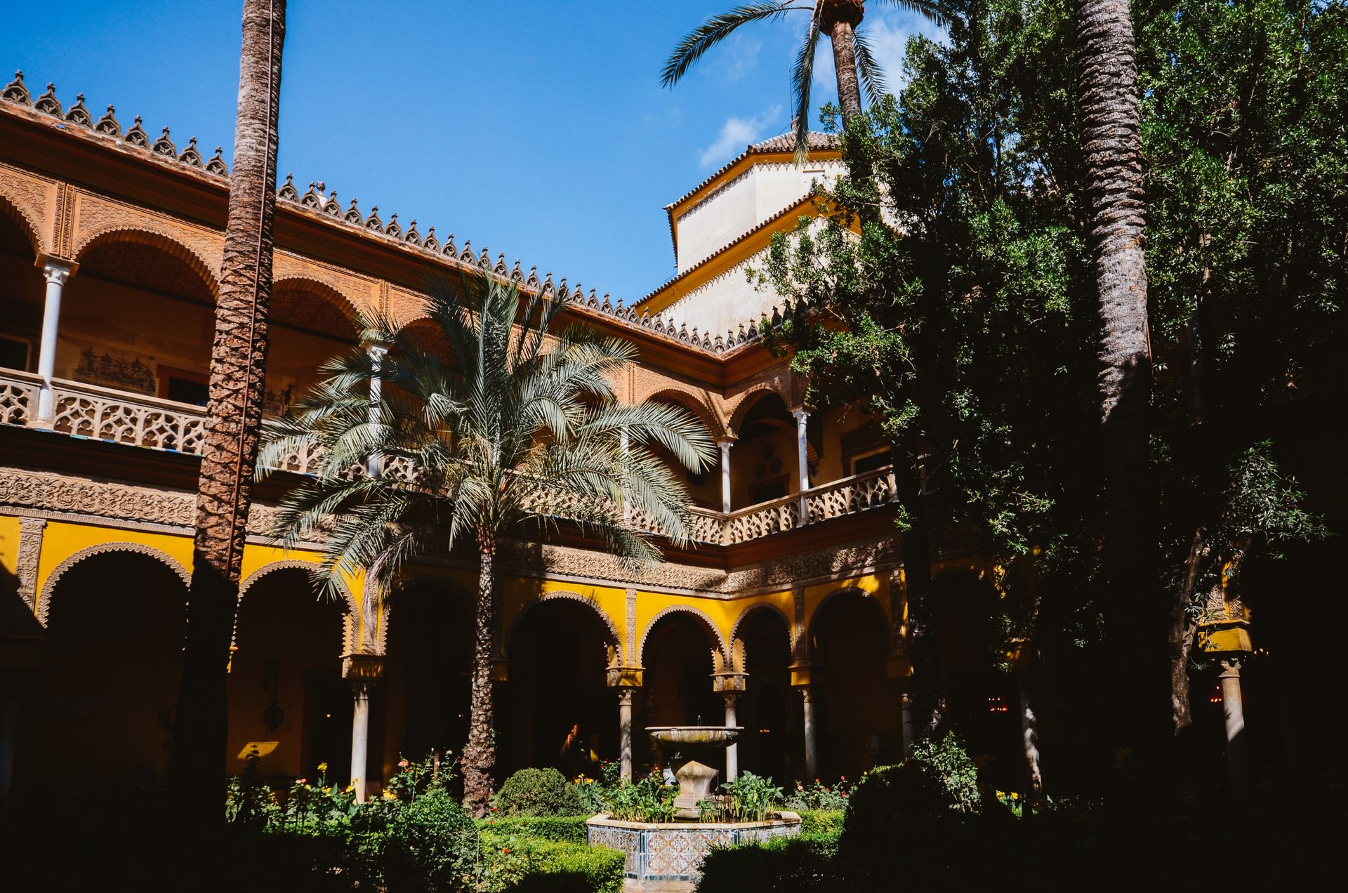 Jardins du Palais de las Duenas, Espagne
