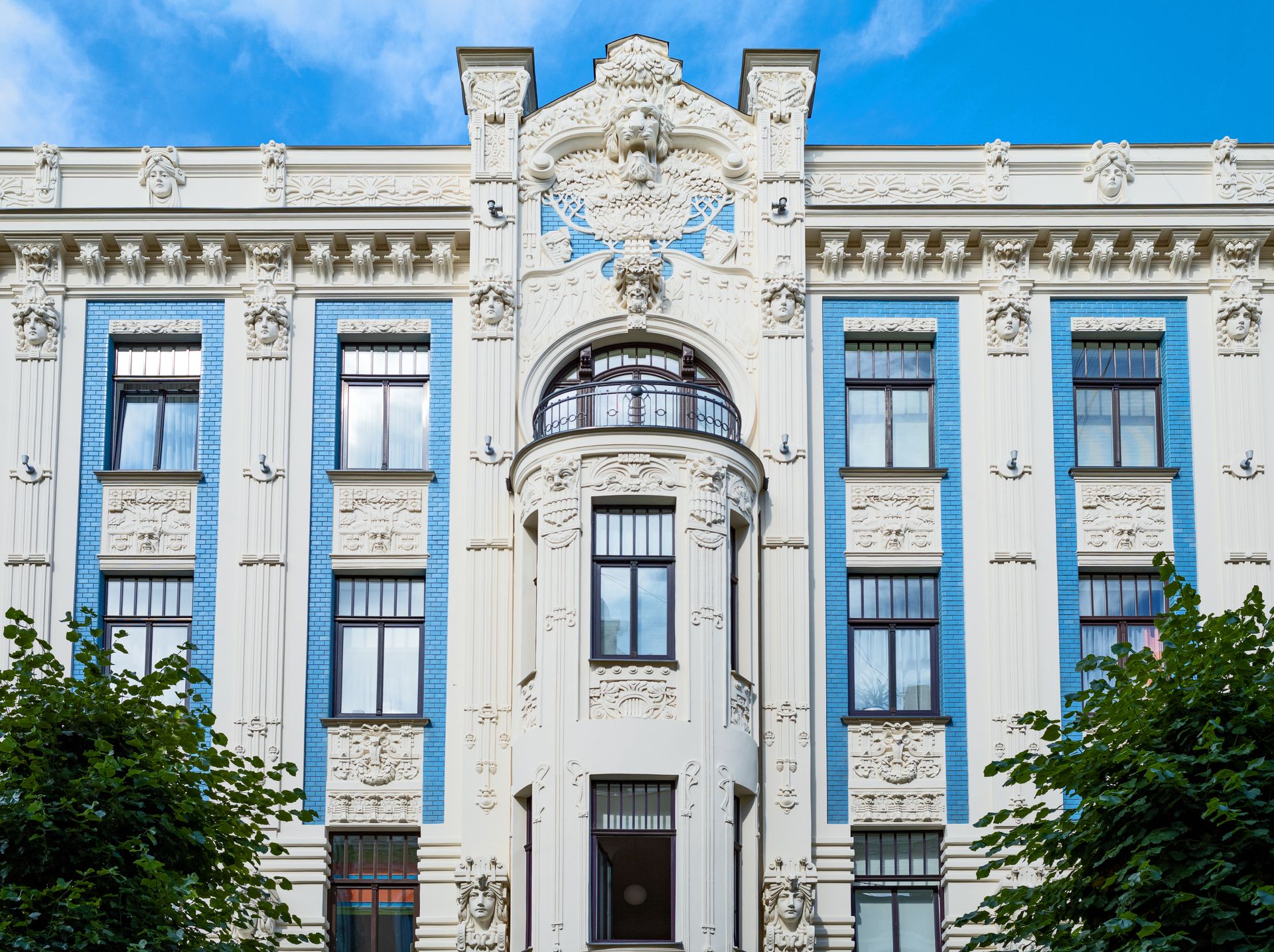Quartier Art Nouveau, Riga, Lettonie