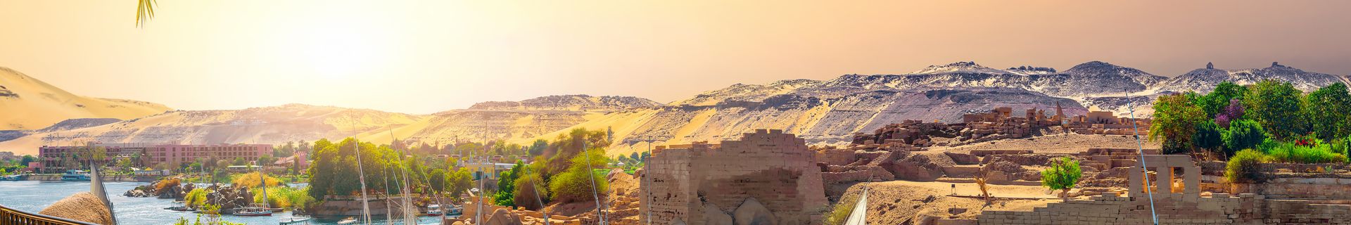 Sur les rives du Nil