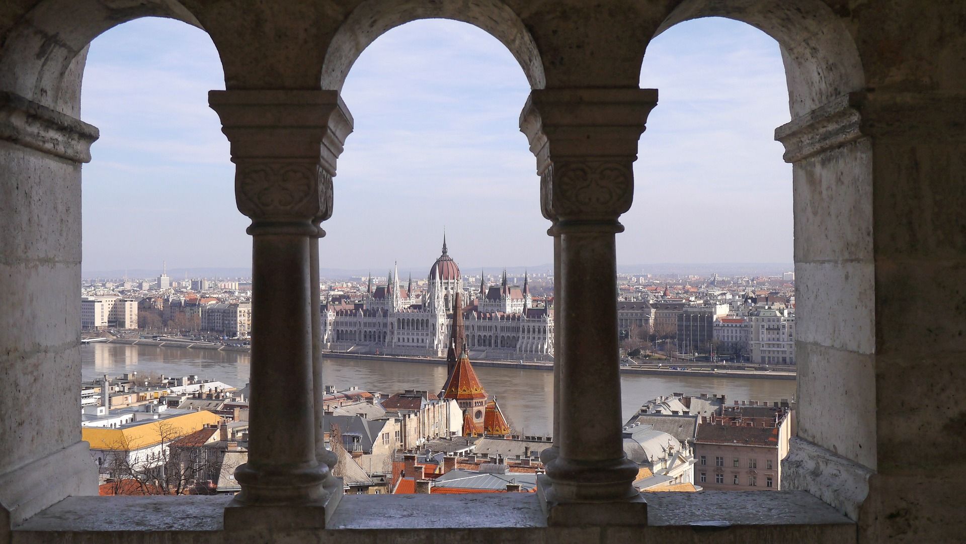 Vue du Bastion des Pêcheurs - Budapest - Hongrie