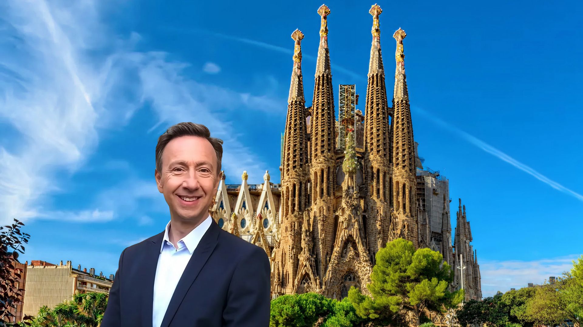 Stéphane Bern à Barcelone