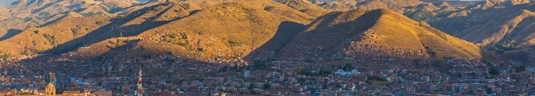Coucher de soleil, Cuzco - Pérou