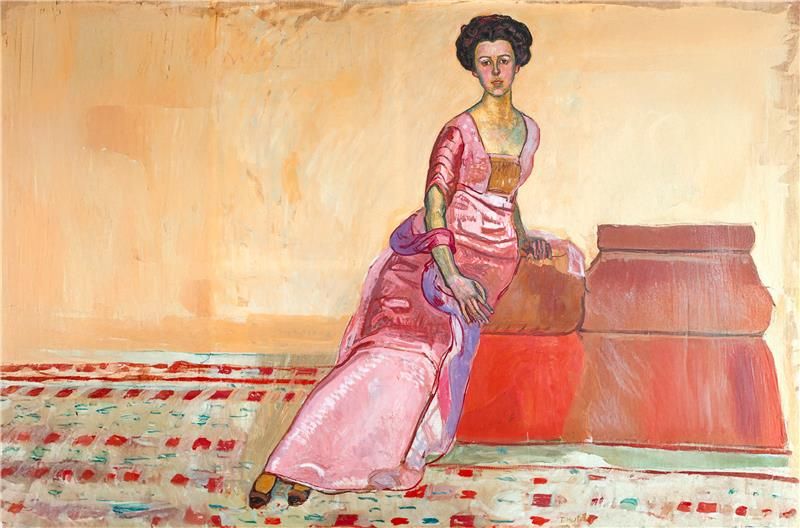 Portrait de Gertrud Müller - Ferdinand Hodler