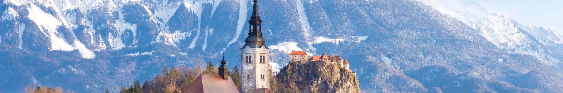 Lac de Bled enneigé