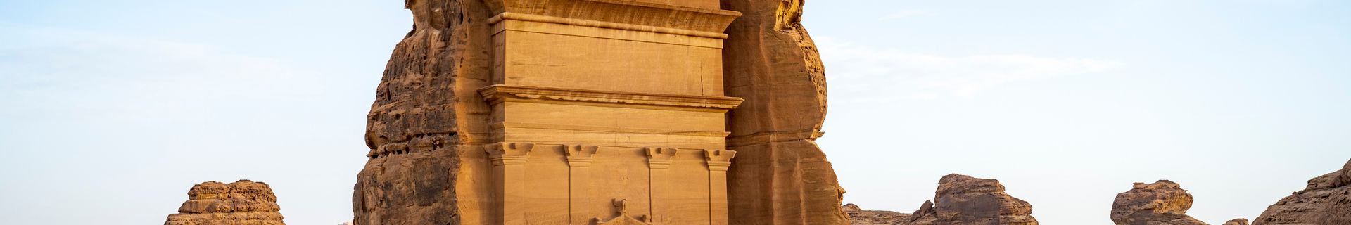 Hégra avec un saoudien