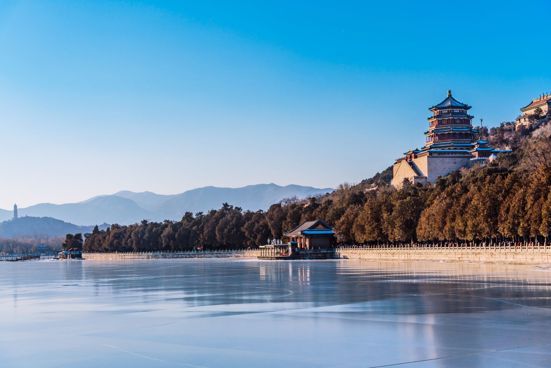 Le palais d'été, à Pékin