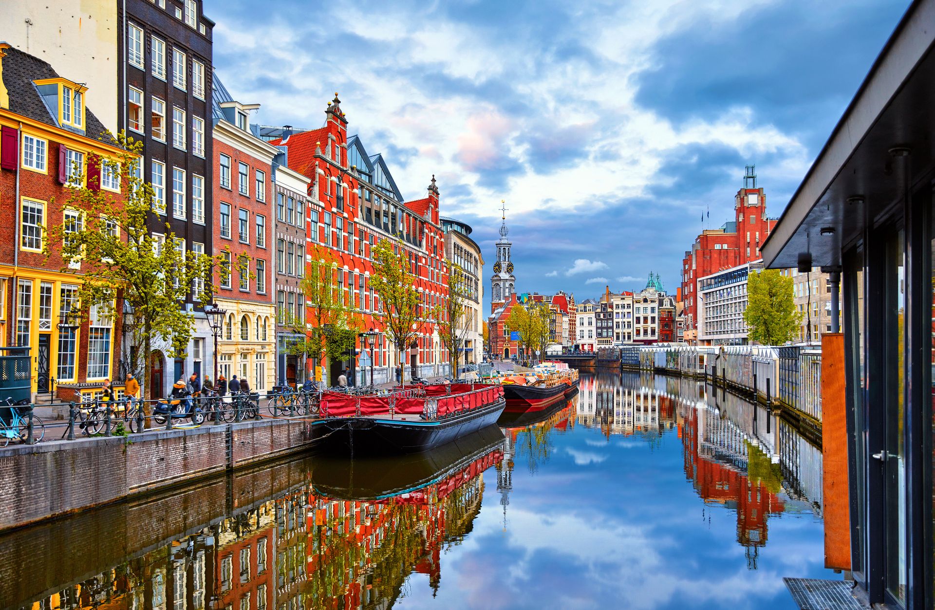 Canal à Amsterdam