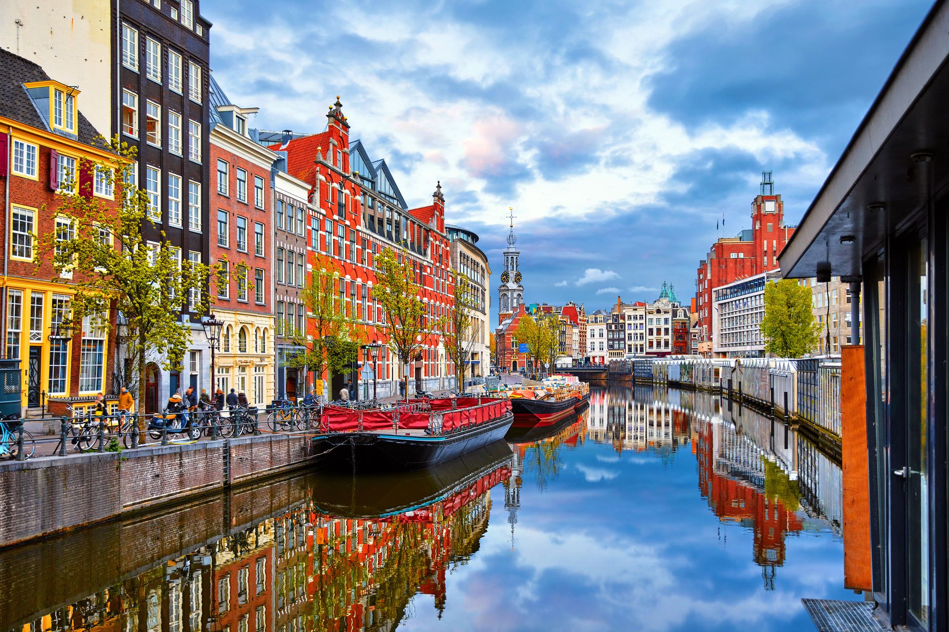Canal à Amsterdam