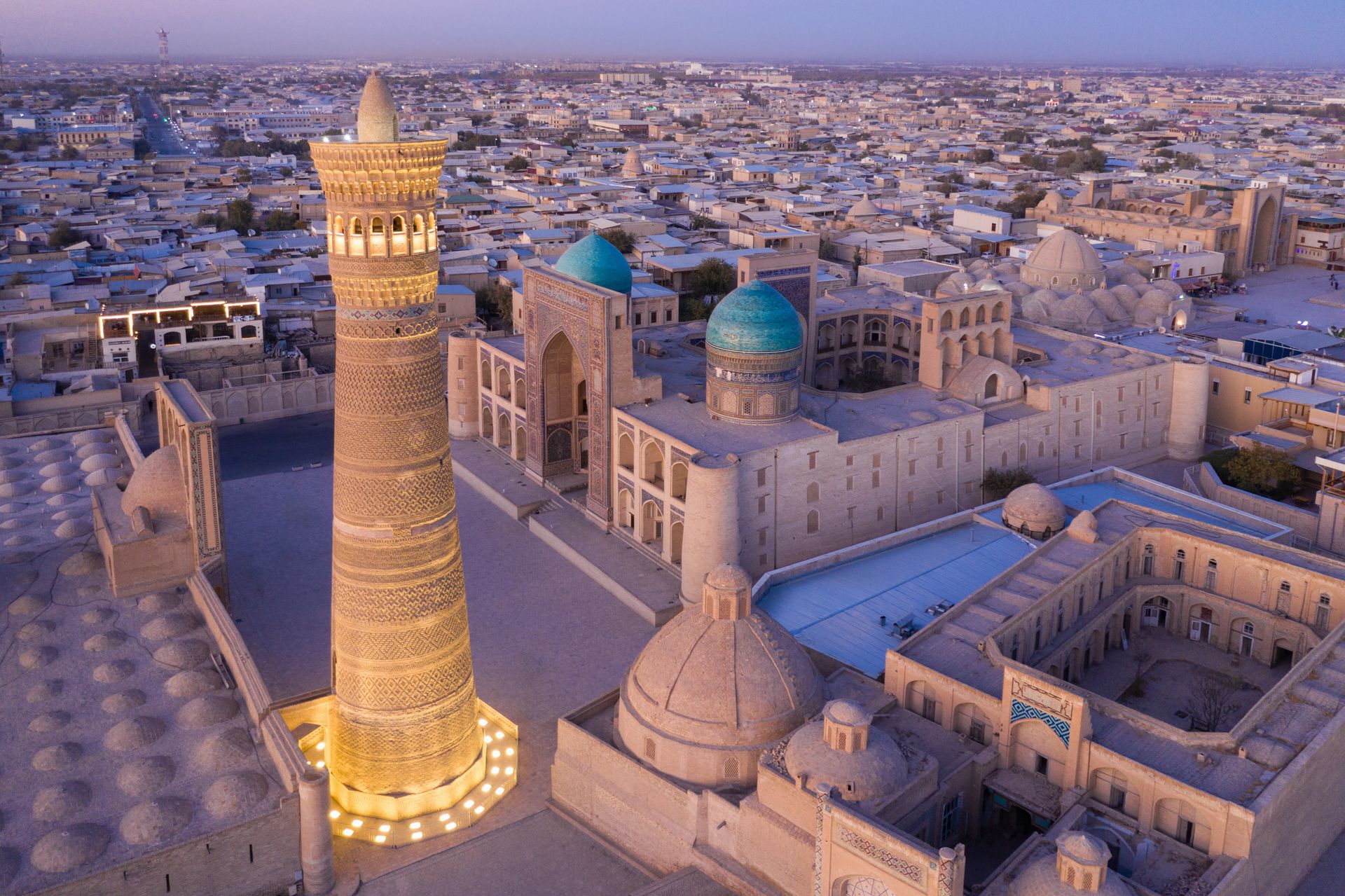 Boukhara au crépuscule