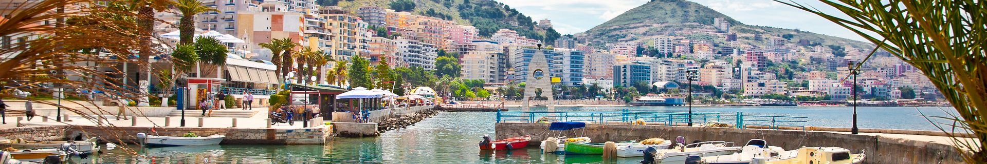Port de Saranda, Albanie