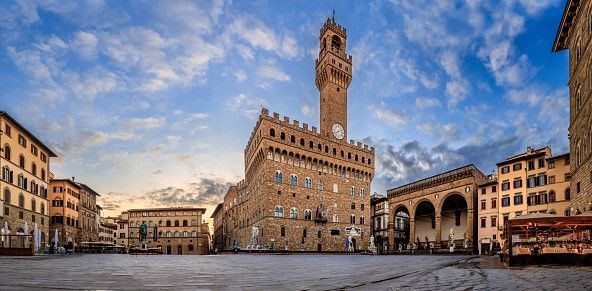 Palazzo Vecchio (hotel de ville) - Florence - Italie