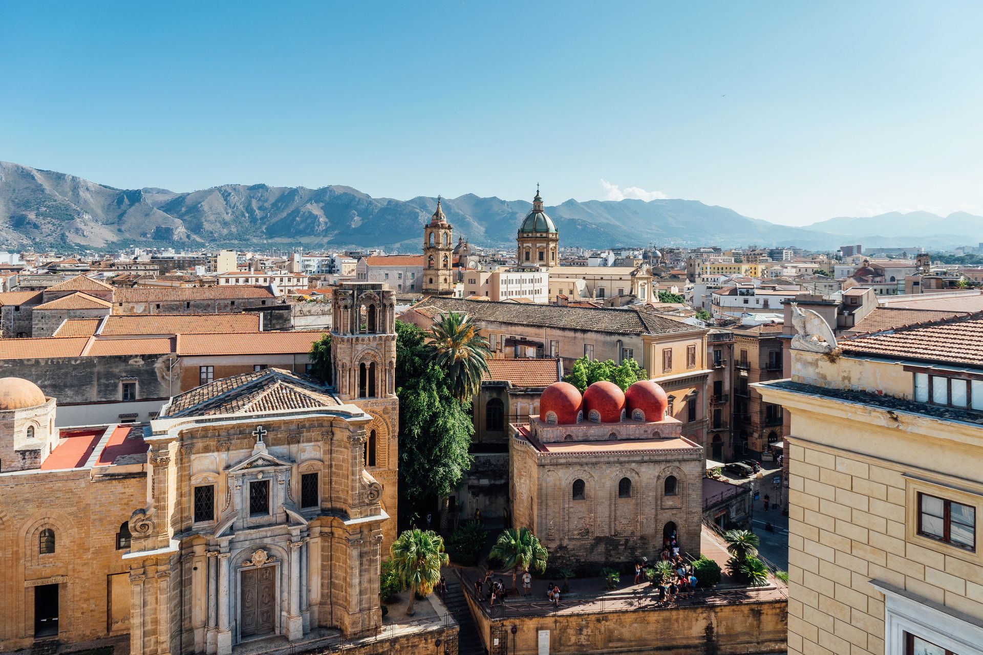 Vue sur Palerme