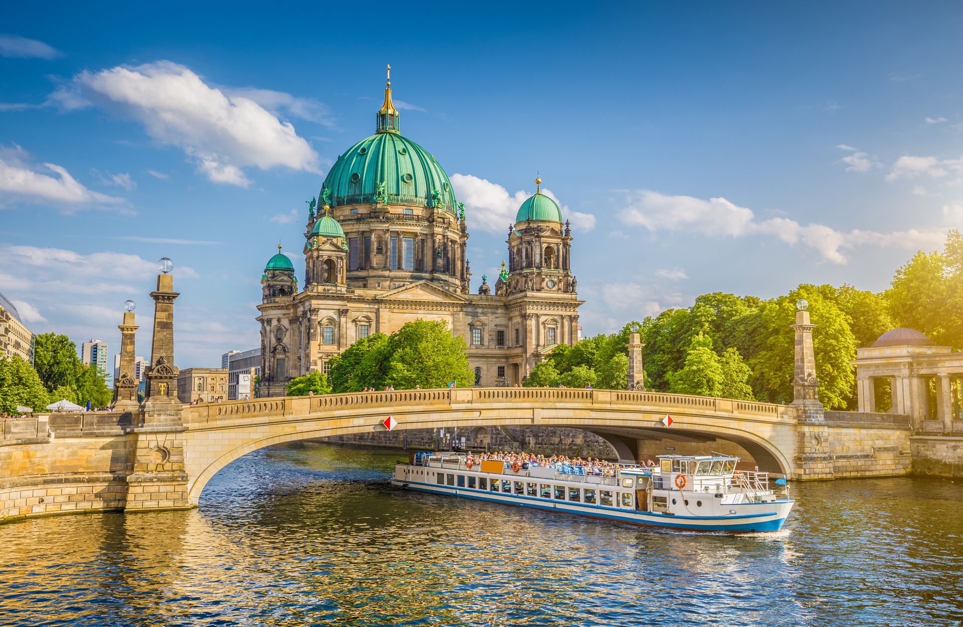 Vue de Berlin depuis la Spree