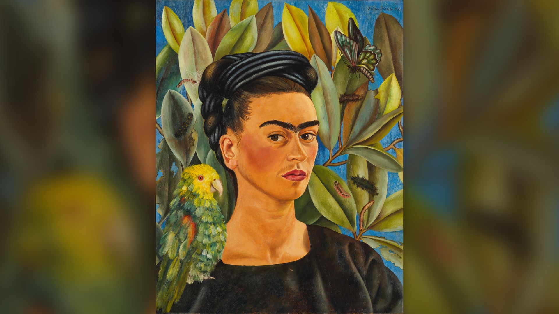 Autoportrait (avec Bonito), Frida Khalo 1941