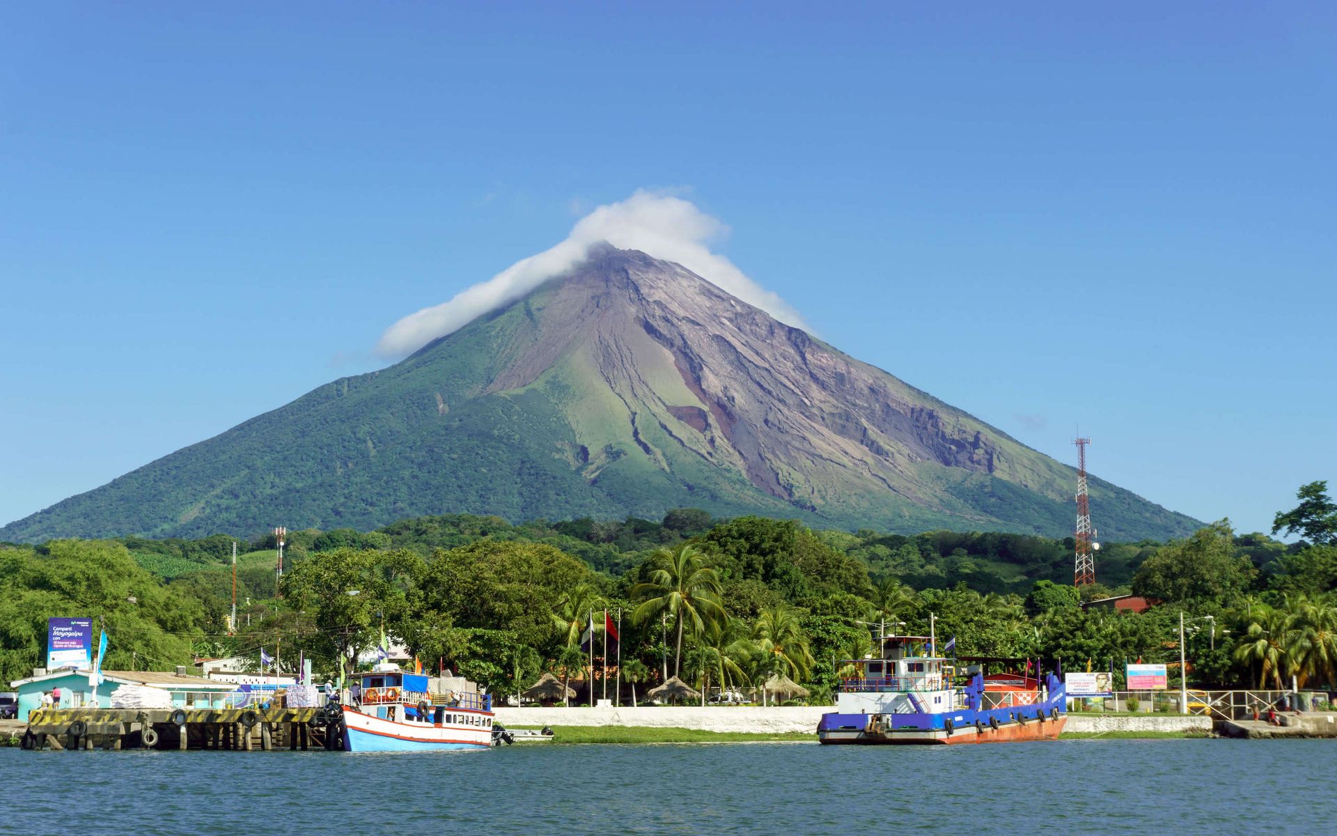 Volcan Concepcion sur l'île d'Ometepe