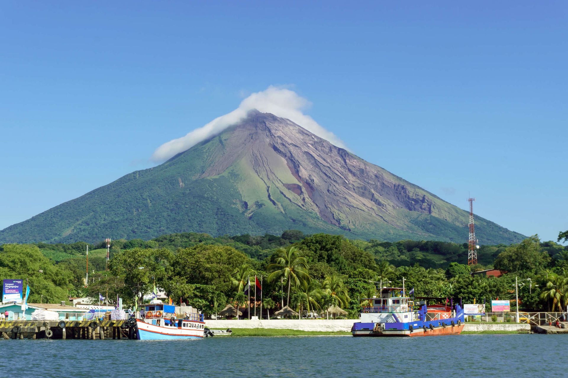 Volcan Concepcion sur l'île d'Ometepe