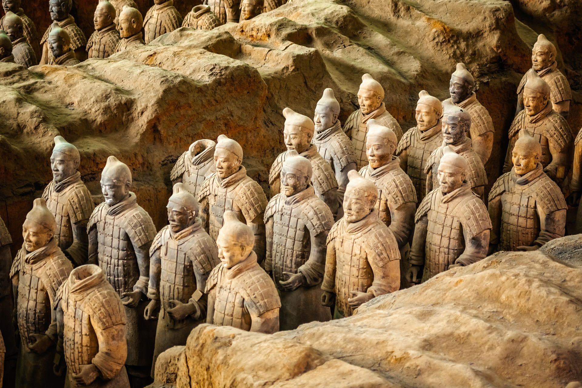 Armée de terre cuite de Xi'an - Chine